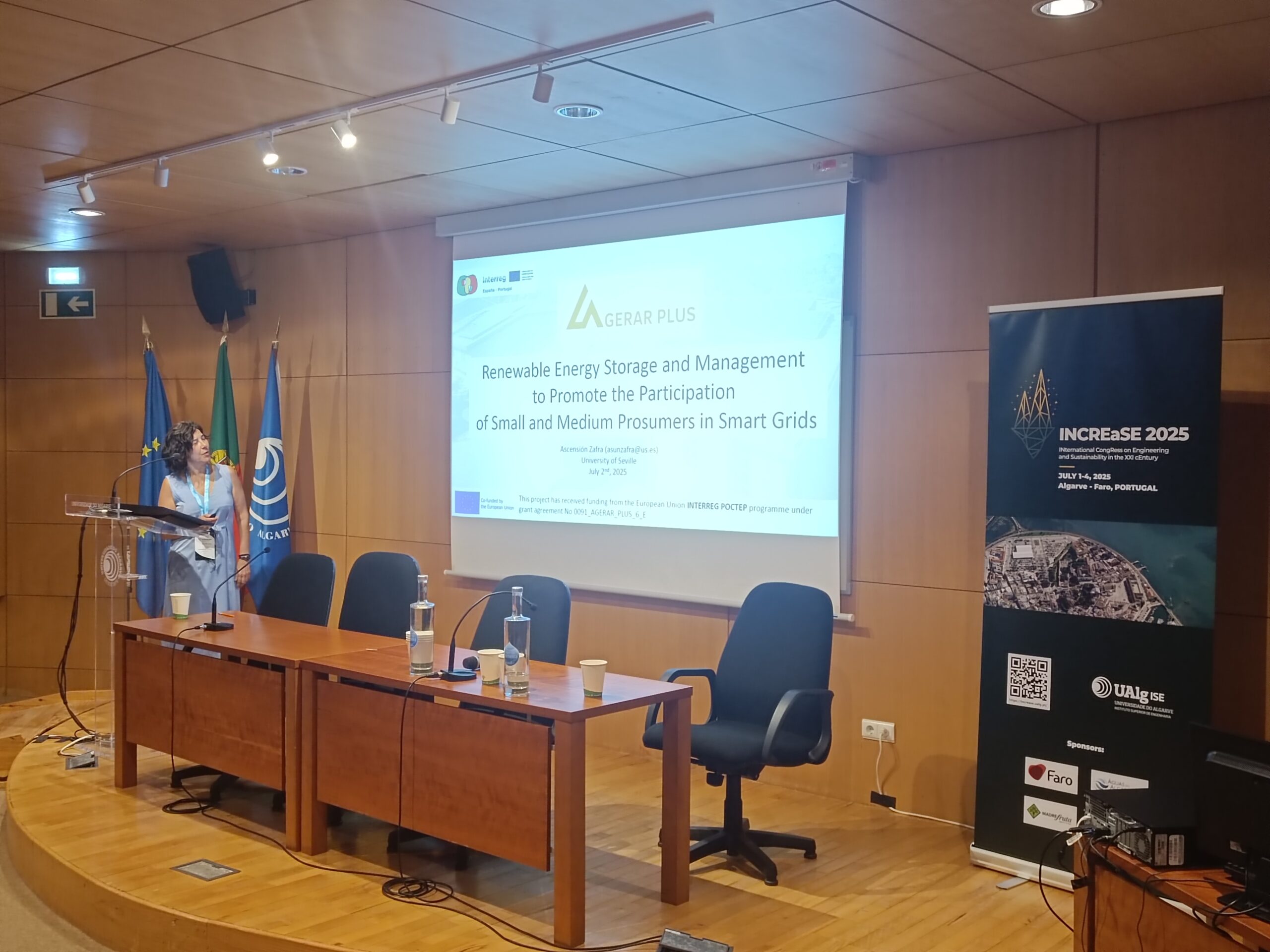 AGERAR PLUS presenta sus avances en el congreso internacional INCREaSE 2025